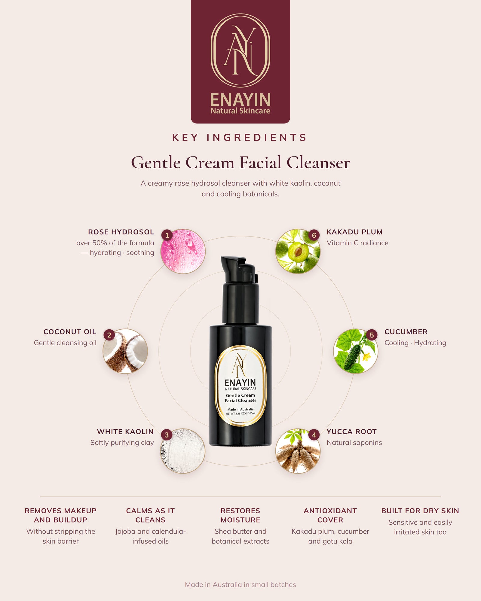 Gentle Cream Facial Cleanser