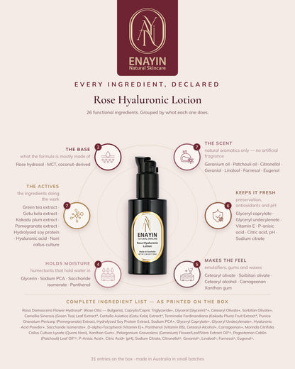 Rose Hyaluronic Lotion