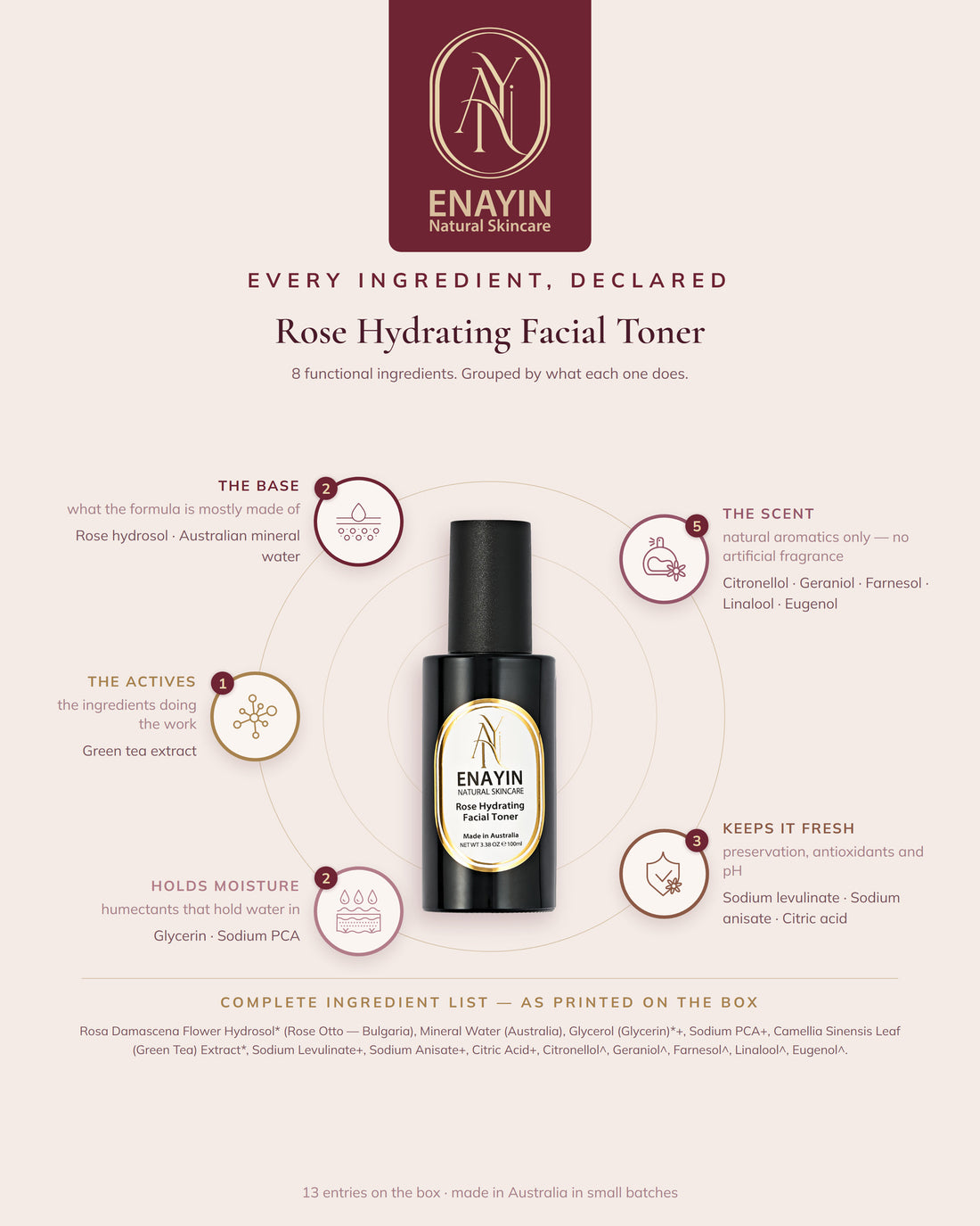 Rose Hydrating Facial Toner