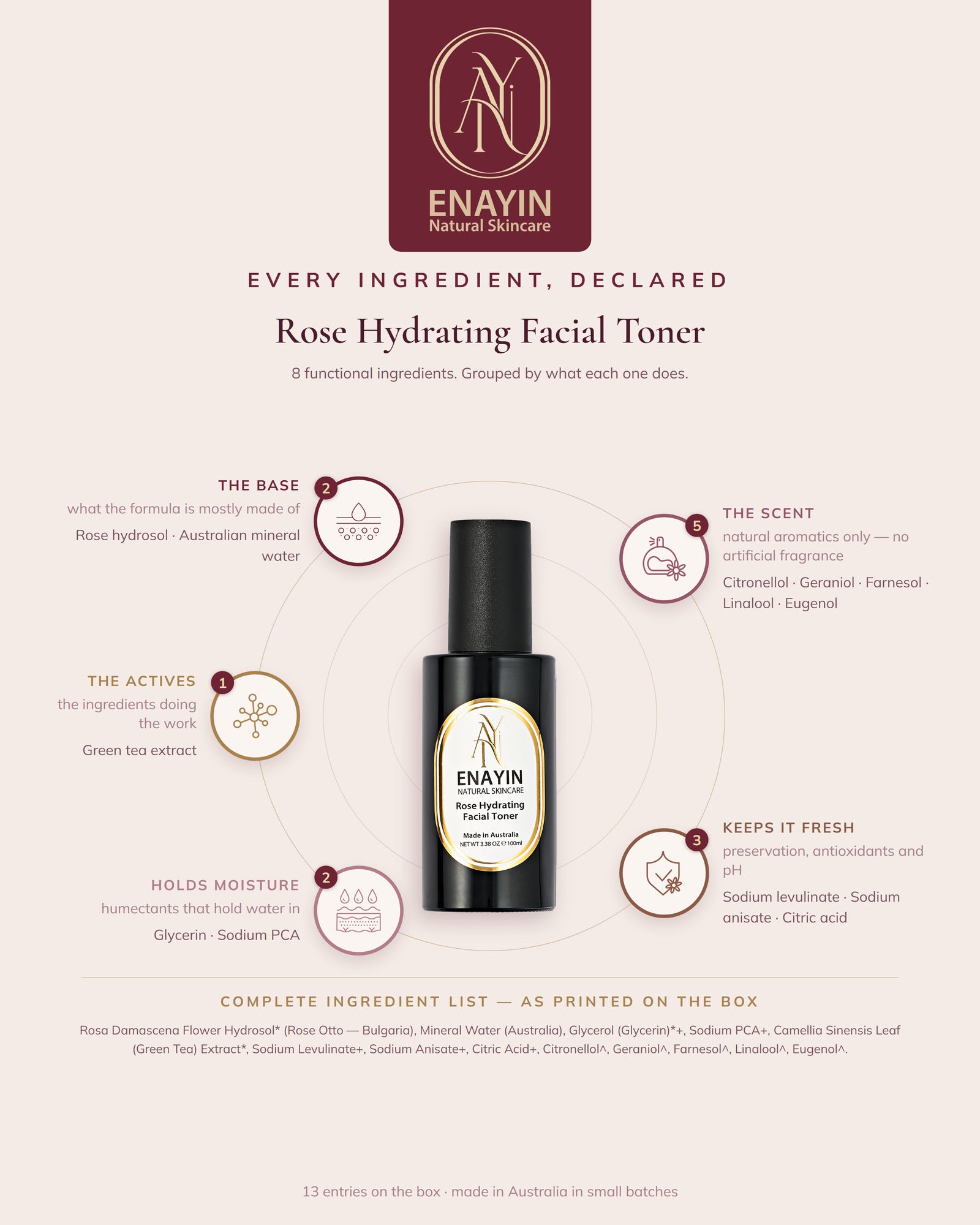 Rose Hydrating Facial Toner