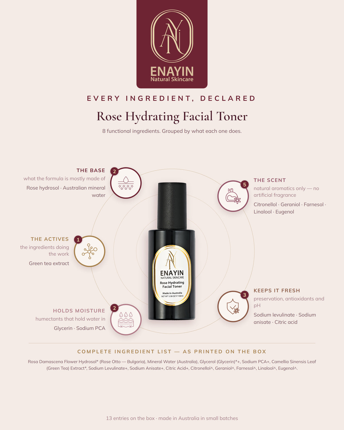 Rose Hydrating Facial Toner