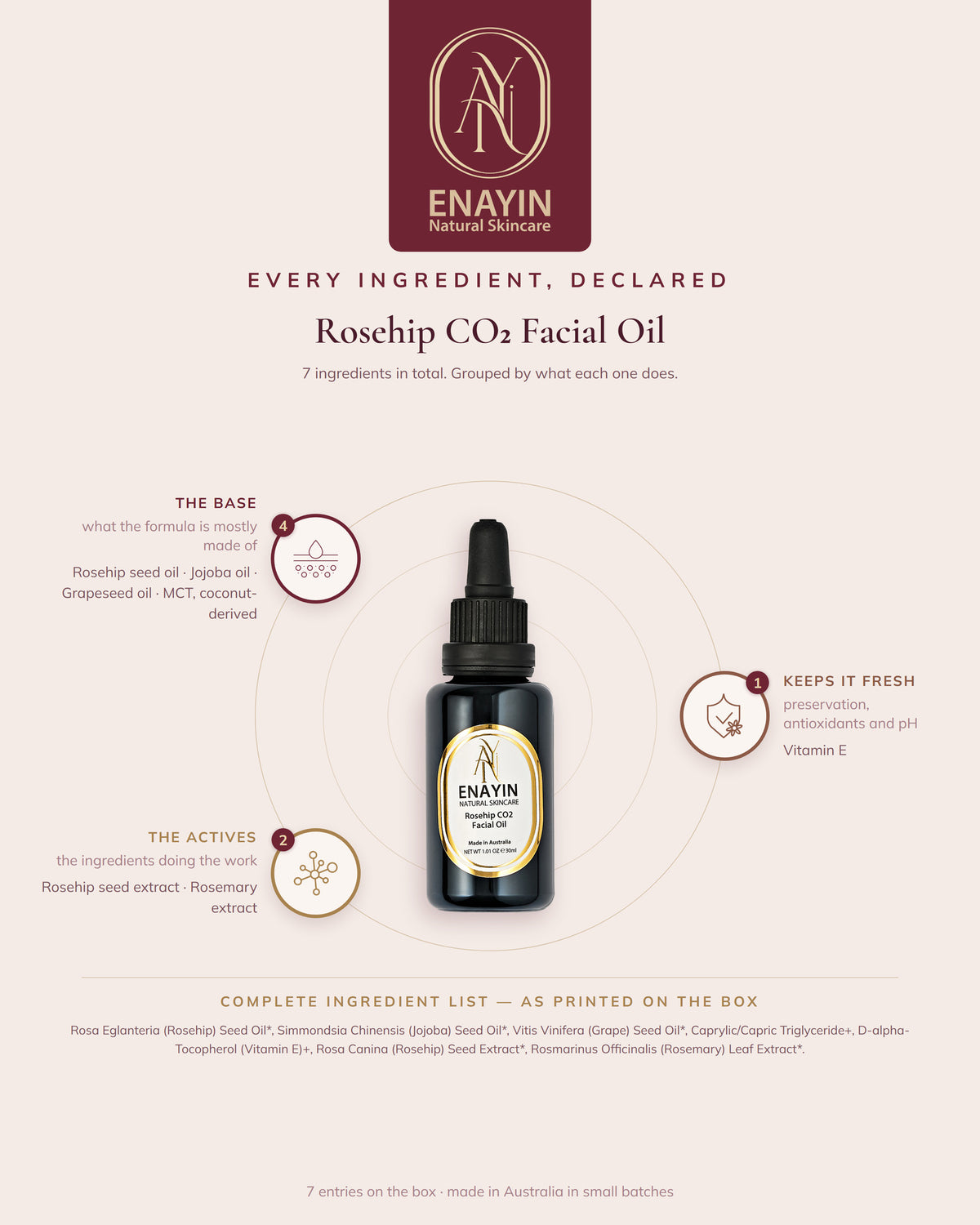 Rosehip CO2 Facial Oil