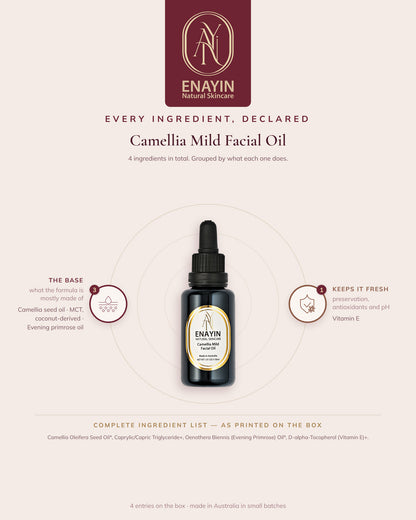 Camellia Mild Facial Oil