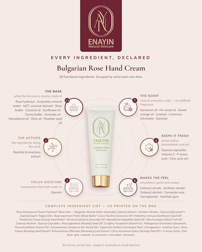 Bulgarian Rose Hand Cream