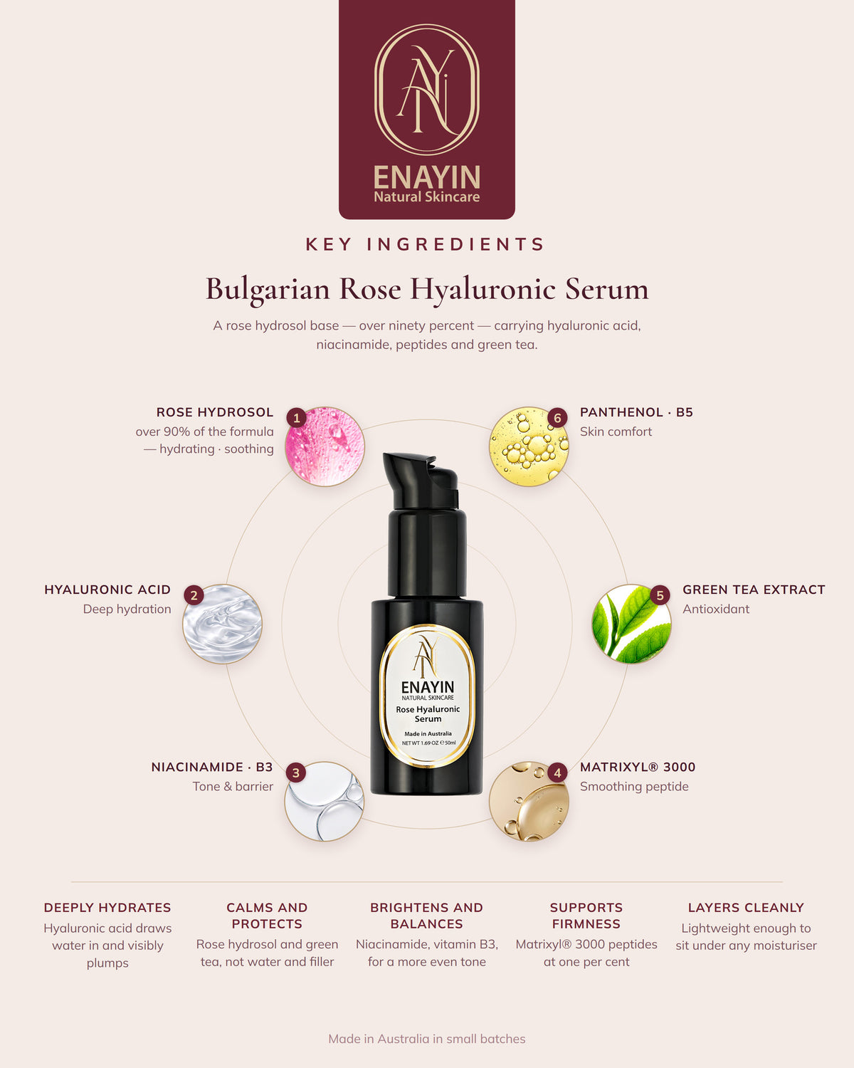 Rose Hyaluronic Serum