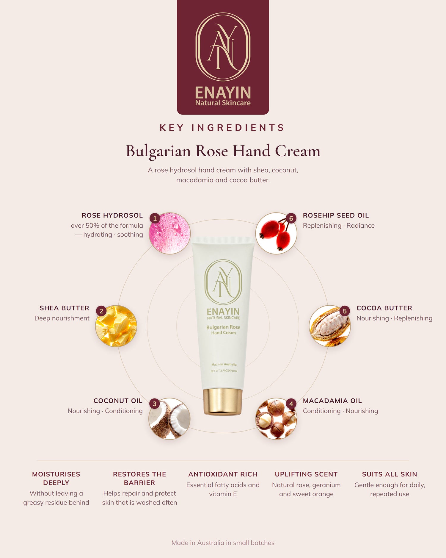 Bulgarian Rose Hand Cream