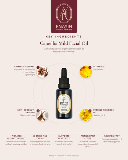 Camellia Mild Facial Oil