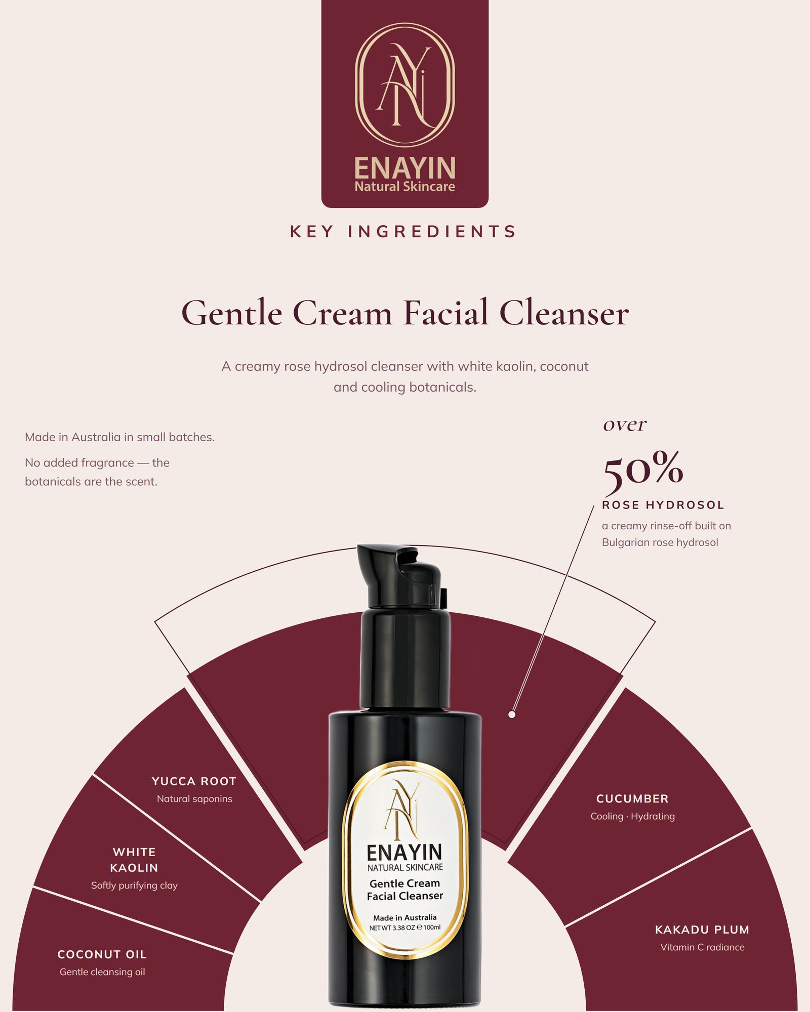 Gentle Cream Facial Cleanser