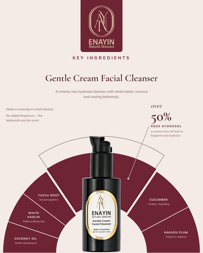 Gentle Cream Facial Cleanser