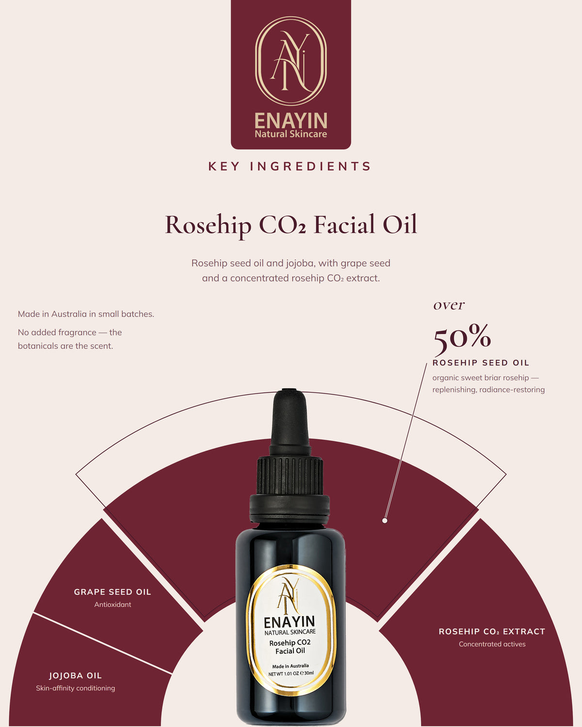 Rosehip CO2 Facial Oil