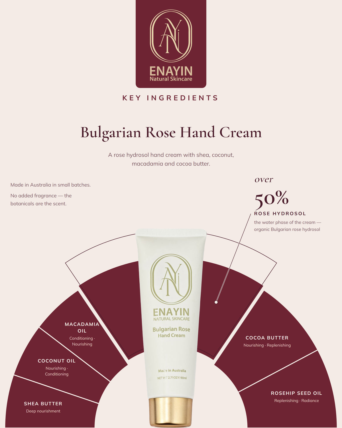 Bulgarian Rose Hand Cream