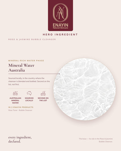 Rose &amp; Jasmine Bubble Cleanser