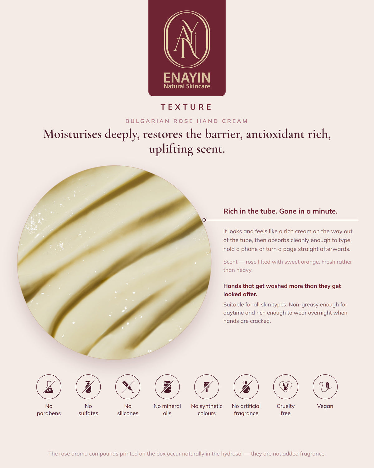 Bulgarian Rose Hand Cream
