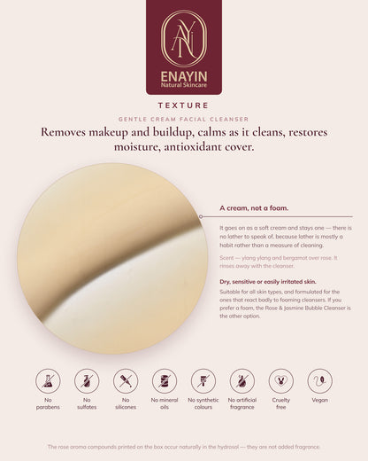 Gentle Cream Facial Cleanser
