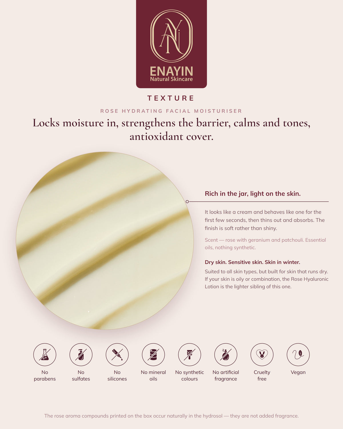 Rose Hydrating Facial Moisturiser