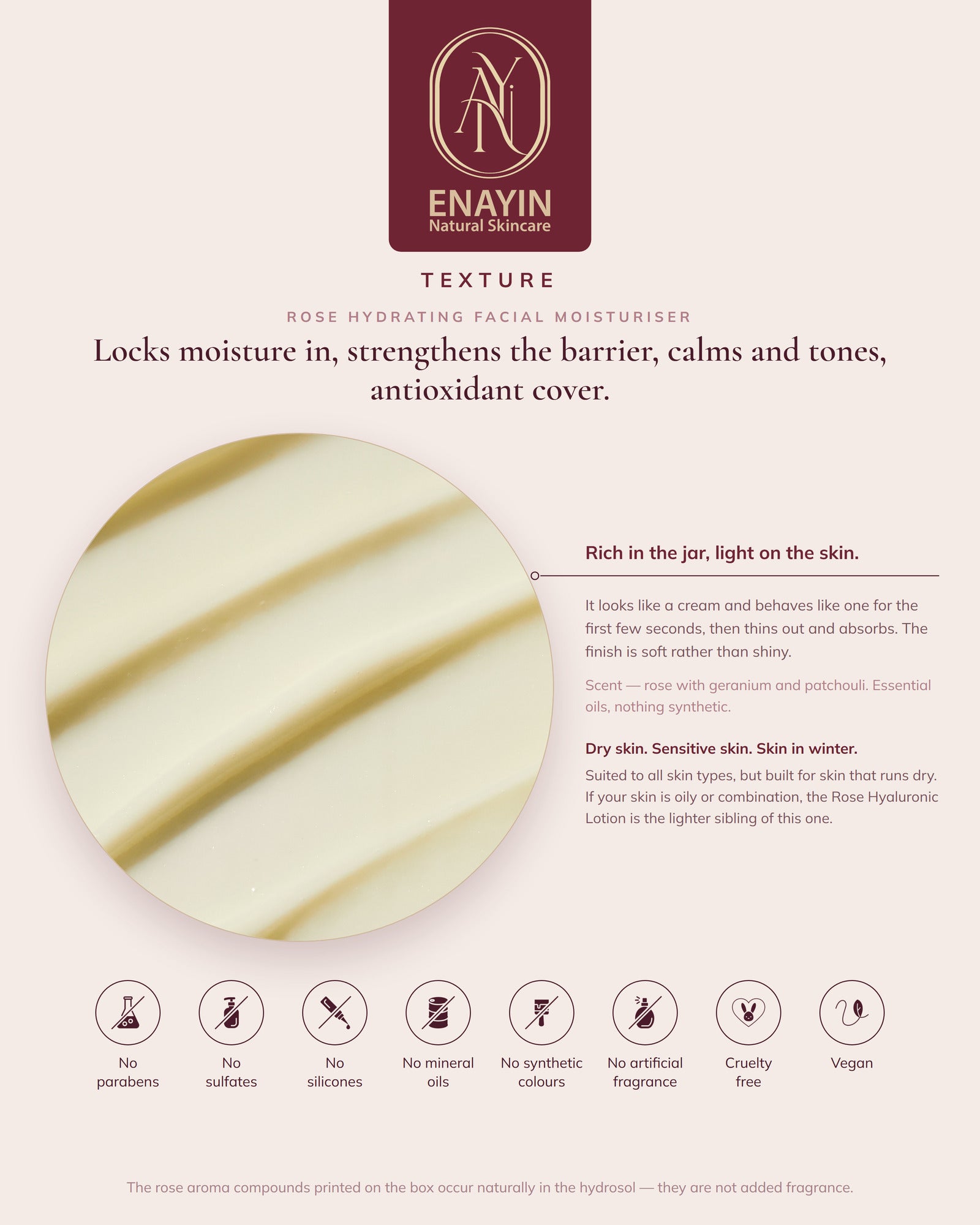 Rose Hydrating Facial Moisturiser