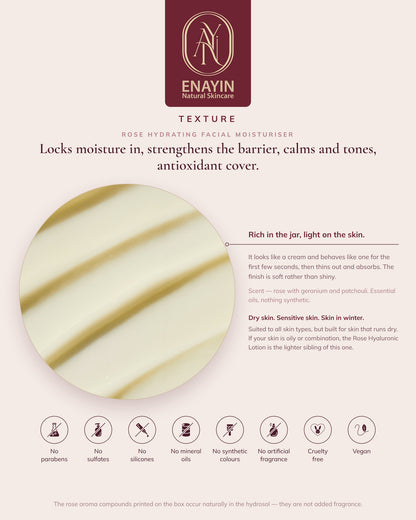 Rose Hydrating Facial Moisturiser