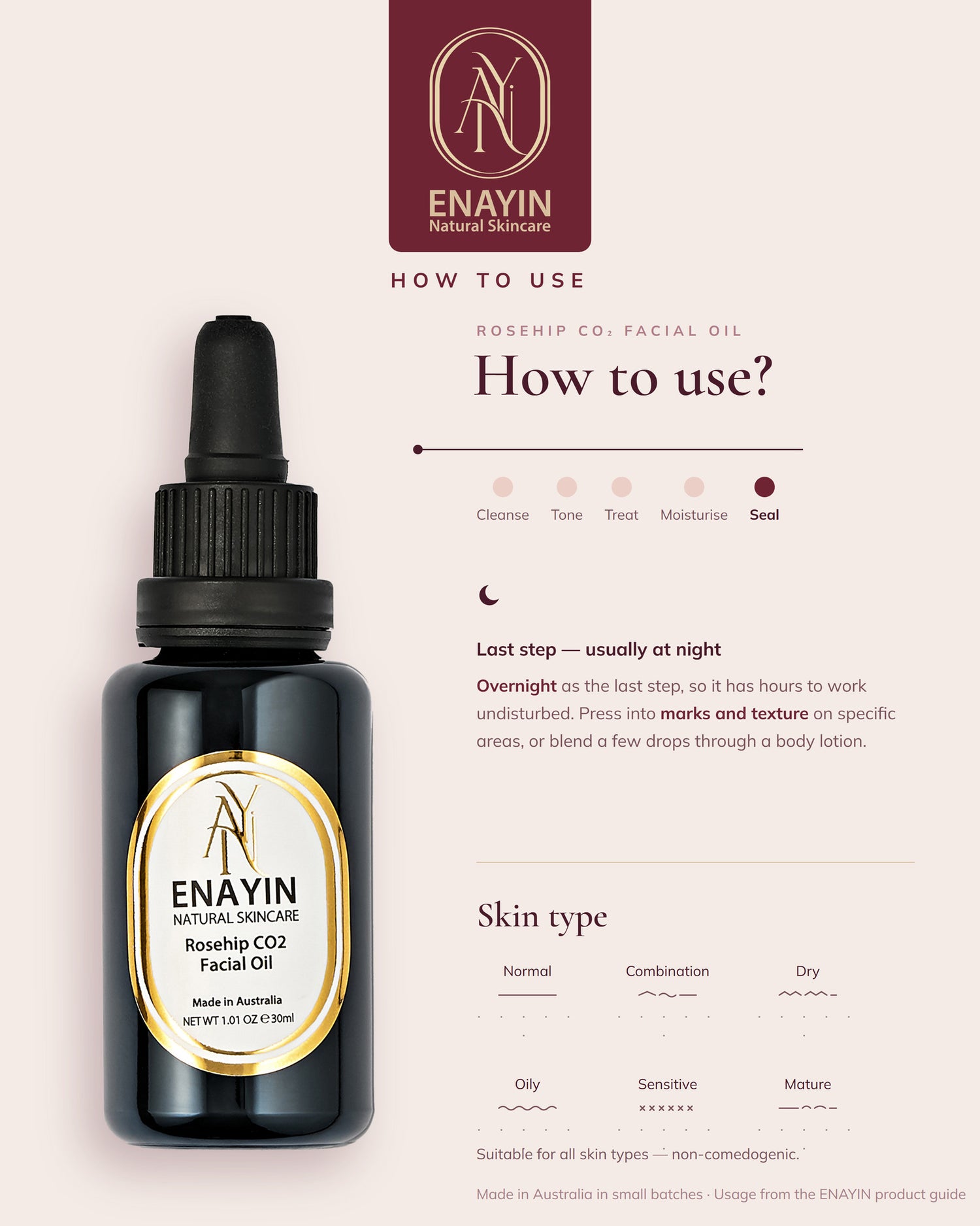 Rosehip CO2 Facial Oil