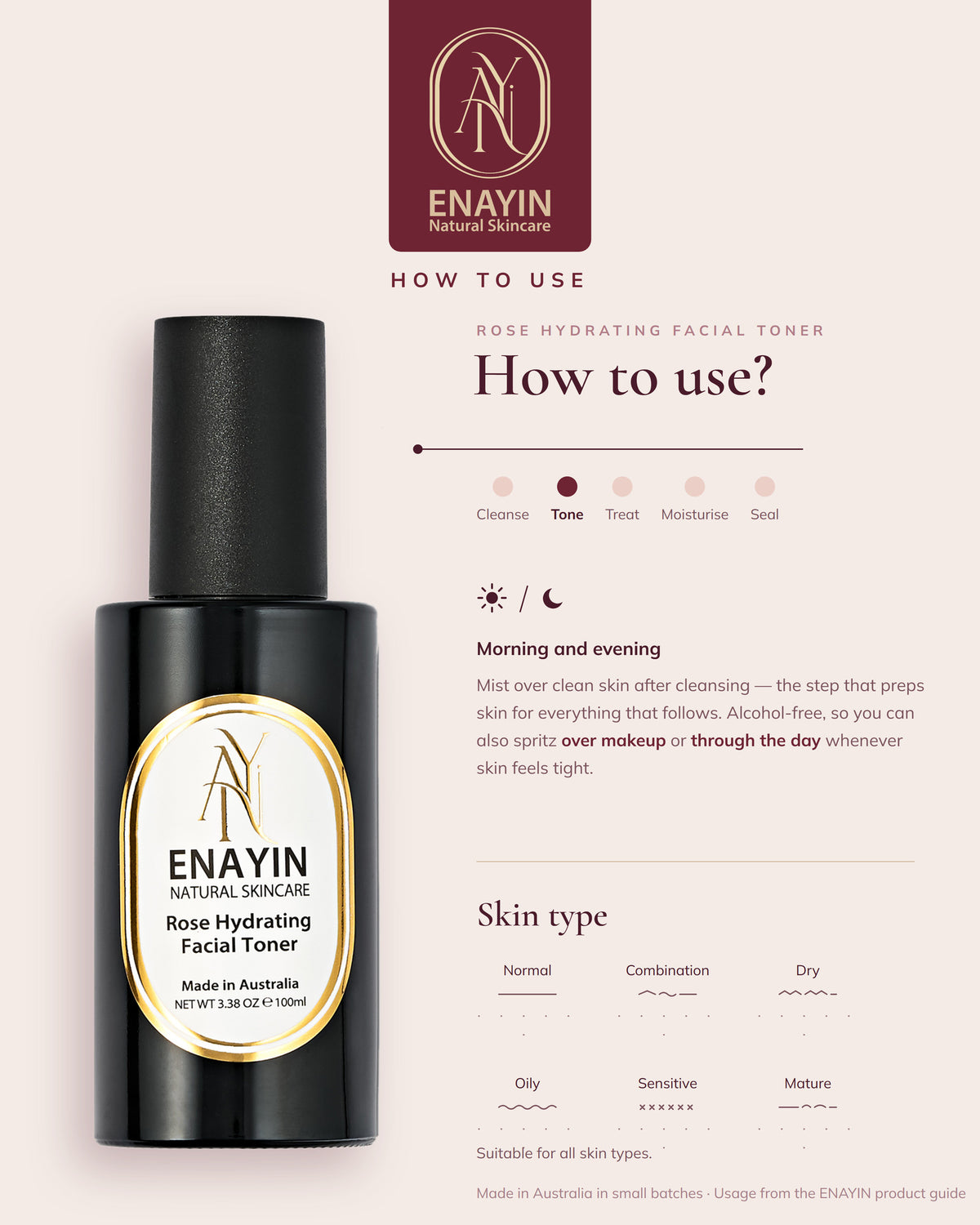 Rose Hydrating Facial Toner