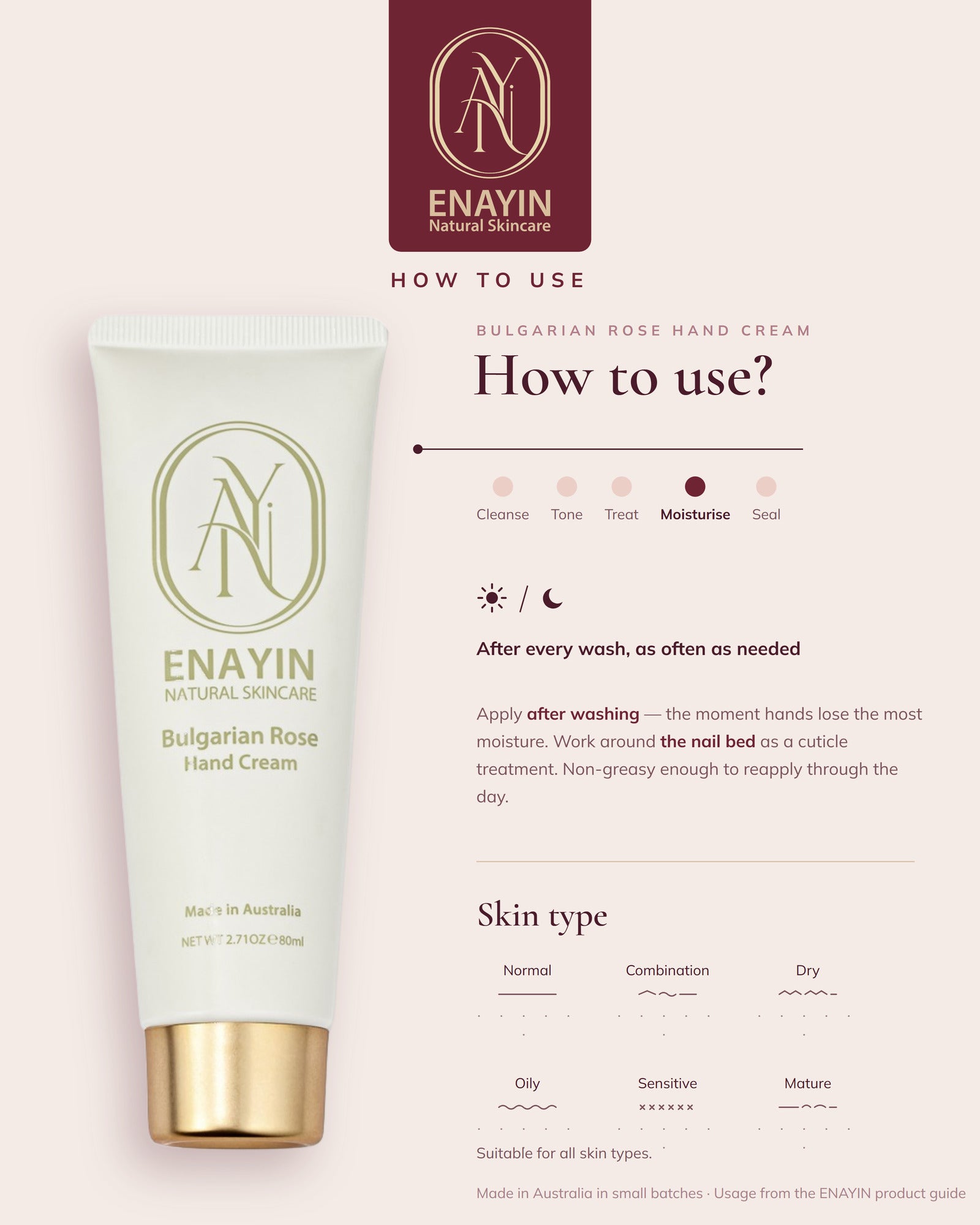 Bulgarian Rose Hand Cream
