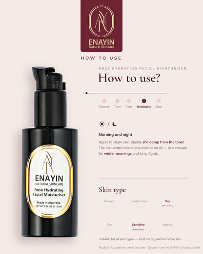 Rose Hydrating Facial Moisturiser