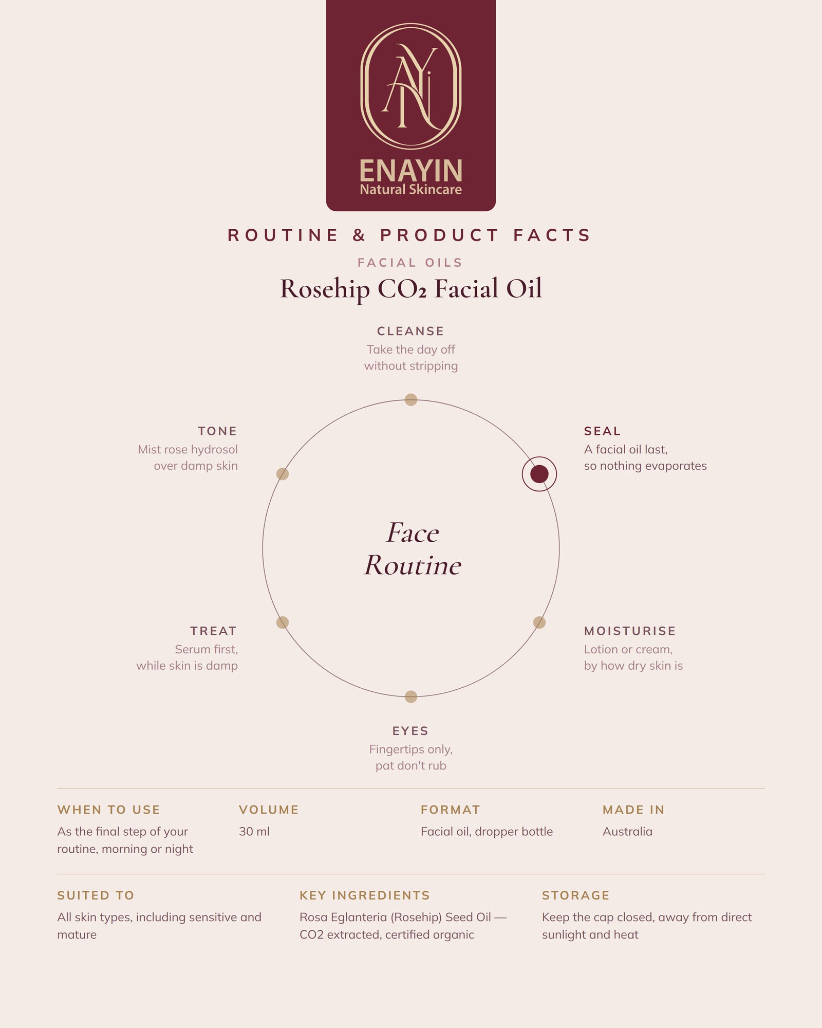 Rosehip CO2 Facial Oil