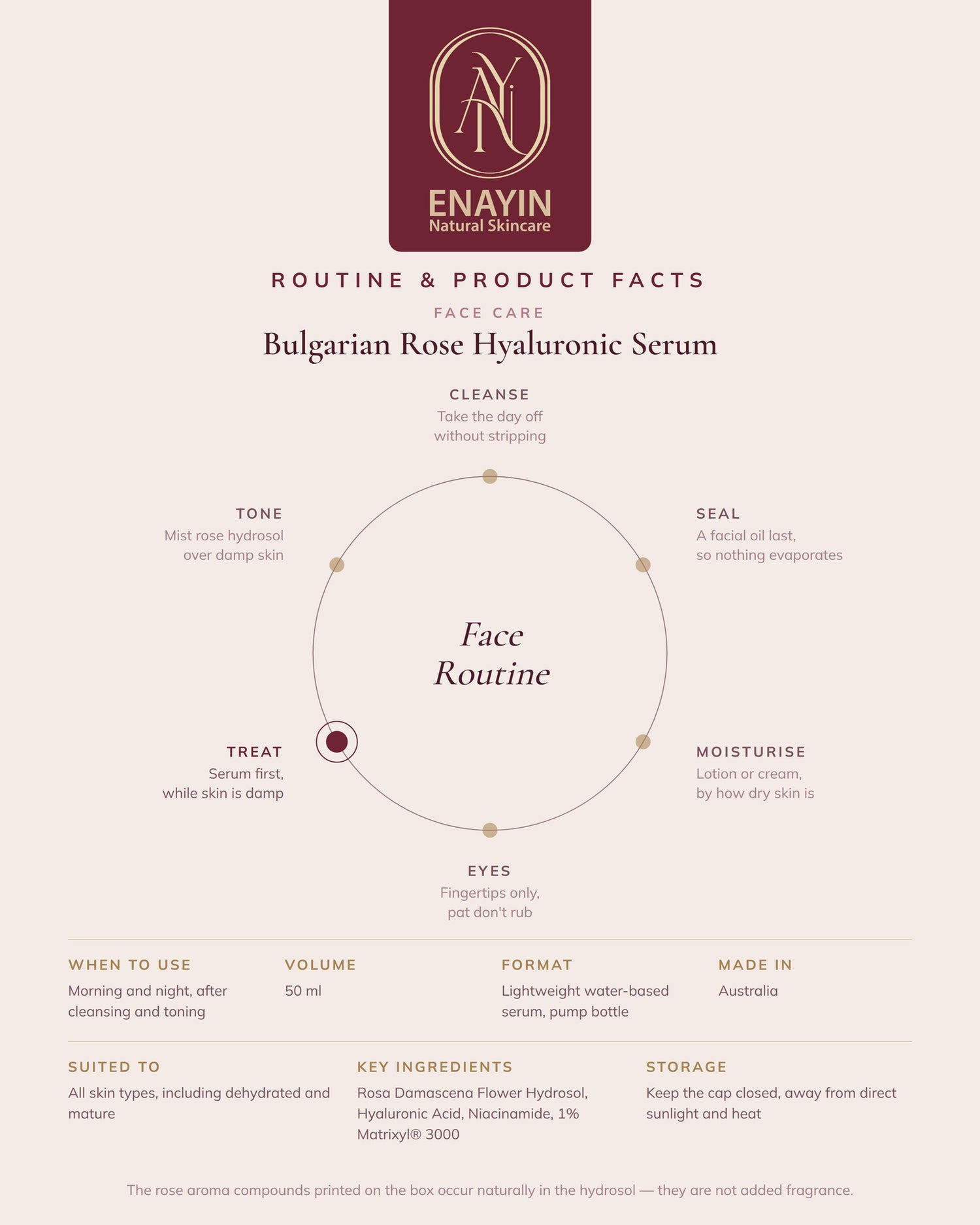 Rose Hyaluronic Serum
