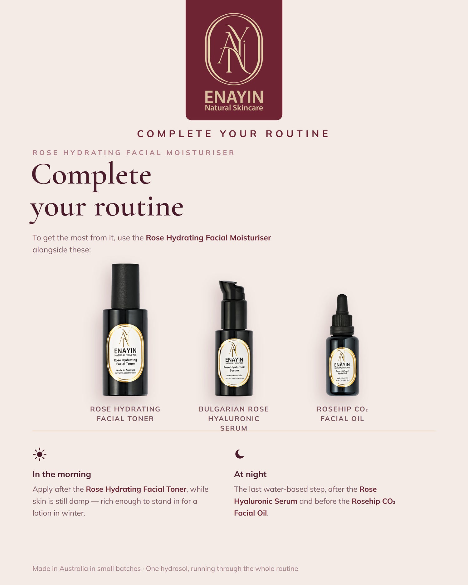 Rose Hydrating Facial Moisturiser