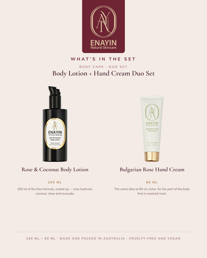 Gift Set: Body + Hand Care Duo
