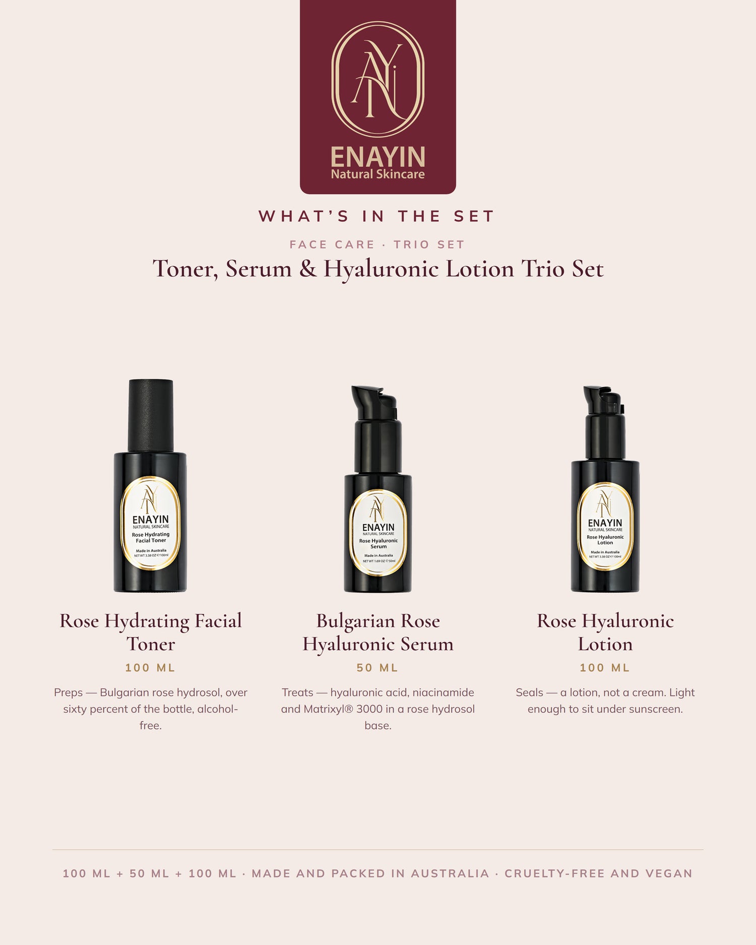 Gift Set: Hydration Trio
